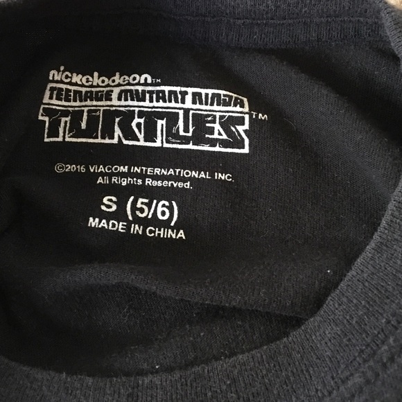 NIckelodeon NINJA TURTLE TEE SMALL 5/6 cotton - Picture 3 of 5